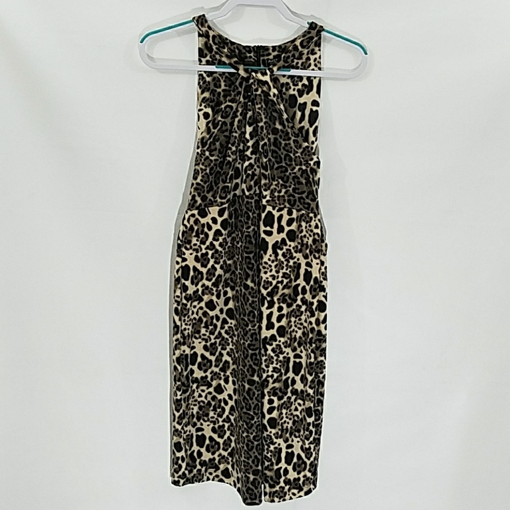 Allen B Animal Print Dress Size XL